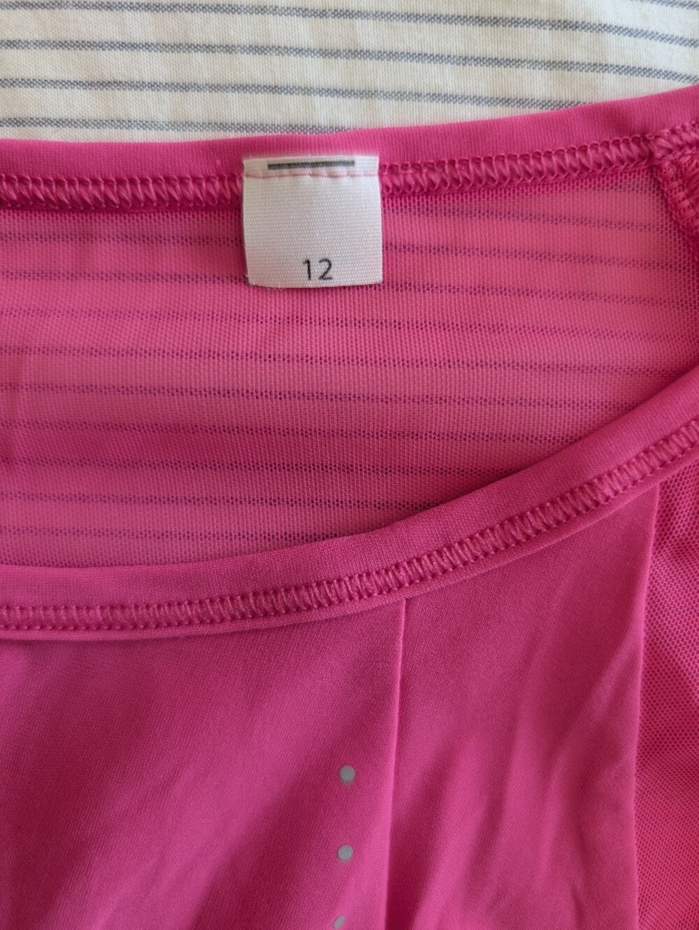 lululemon athletics Womens 12 Sculpt Cropped Tank Top Sonic Pink Activewear - Picture 7 of 7
